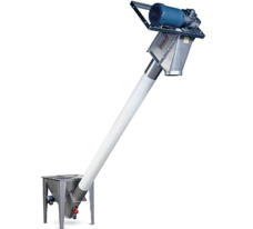 This high capacity BEV-CON™ conveyor is equipped with a highly-specialized flexible screw matched to material characteristics and other application requirements.